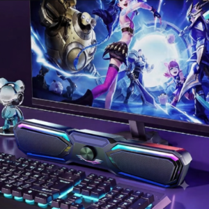RGB Metal Desktop Soundbar