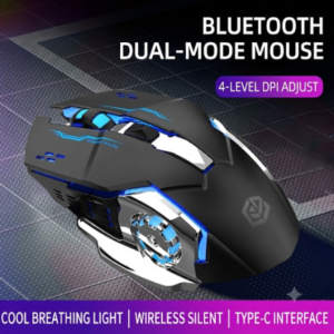 High-Precision Black Gaming Mouse