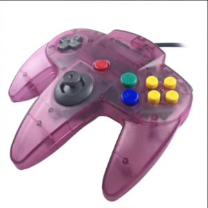 Translucent Purple Wireless Gamepad